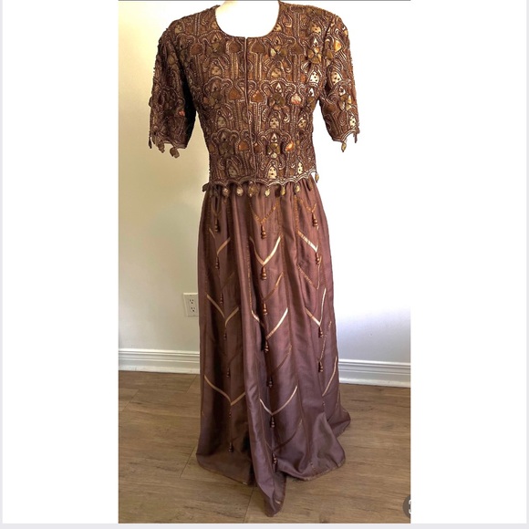 COPY - 🎃Halloween combo: harem princess gown set & golden jewelry - Picture 9 of 16